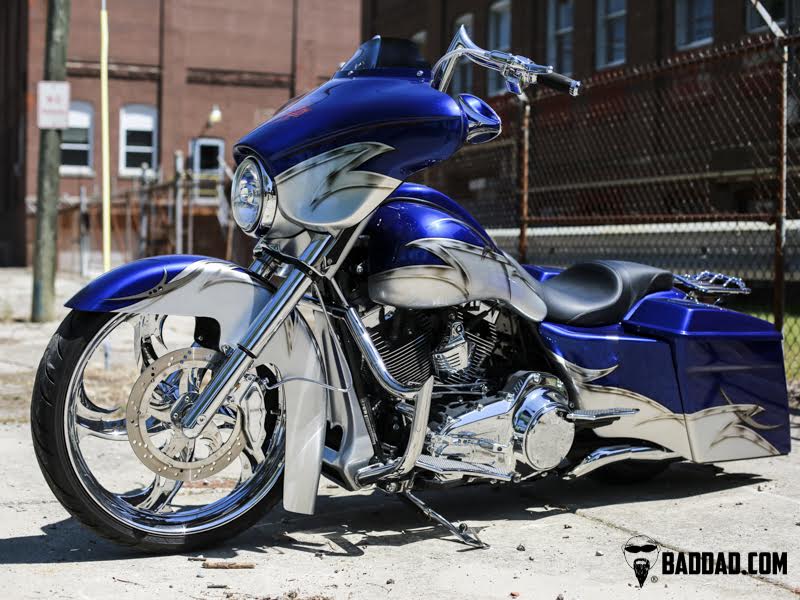 Custom harley baggers for sale on sale