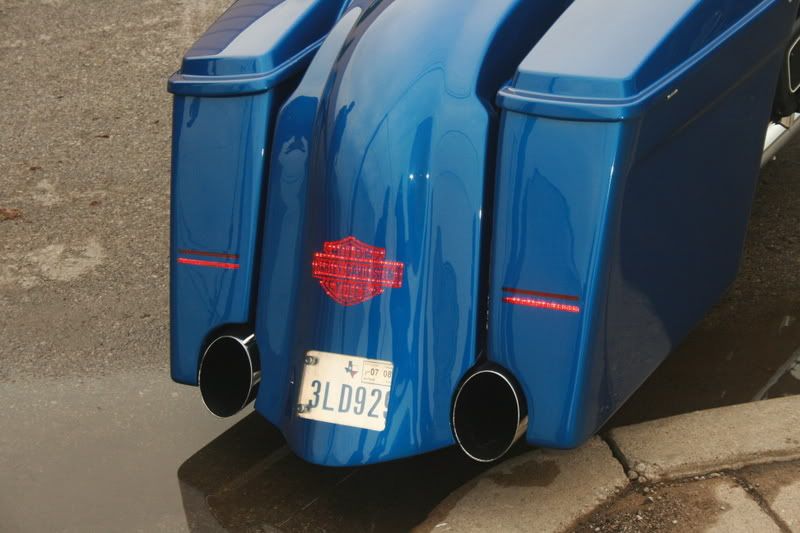 1997-2008 Bagger Fender Install with Stock Fender