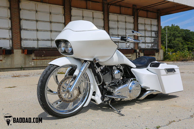 Audio Stretched Saddlebags for 1993-2013