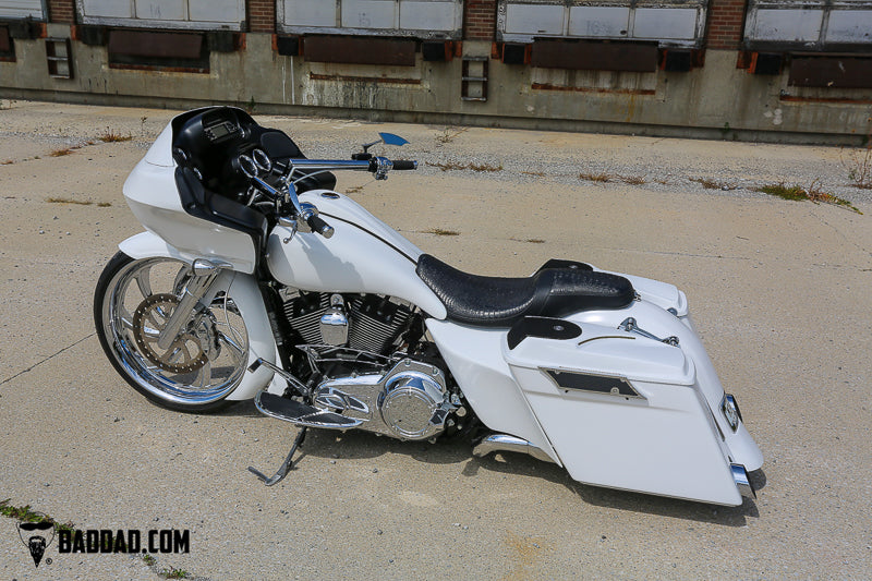 Audio Stretched Saddlebags for 1993-2013