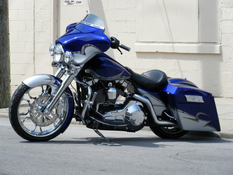 Injected Stretched Saddlebags for 1993-2013