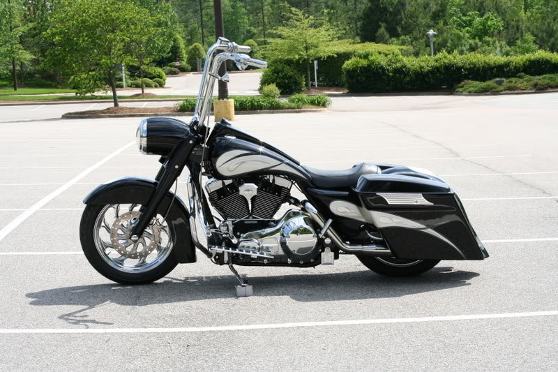 Audio Stretched Saddlebags for 1993-2013