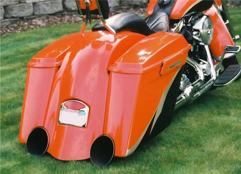 Bagger All-in-One Rear Fender