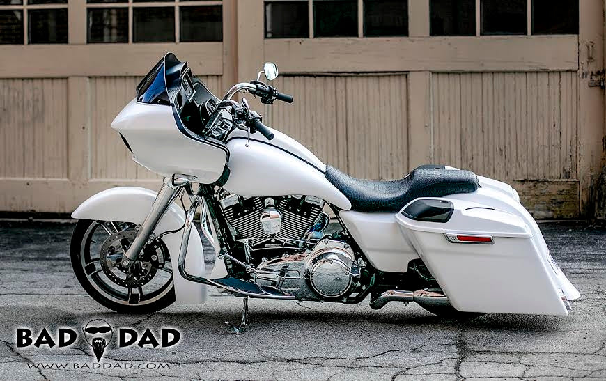 Audio Stretched Saddlebags for 2014+