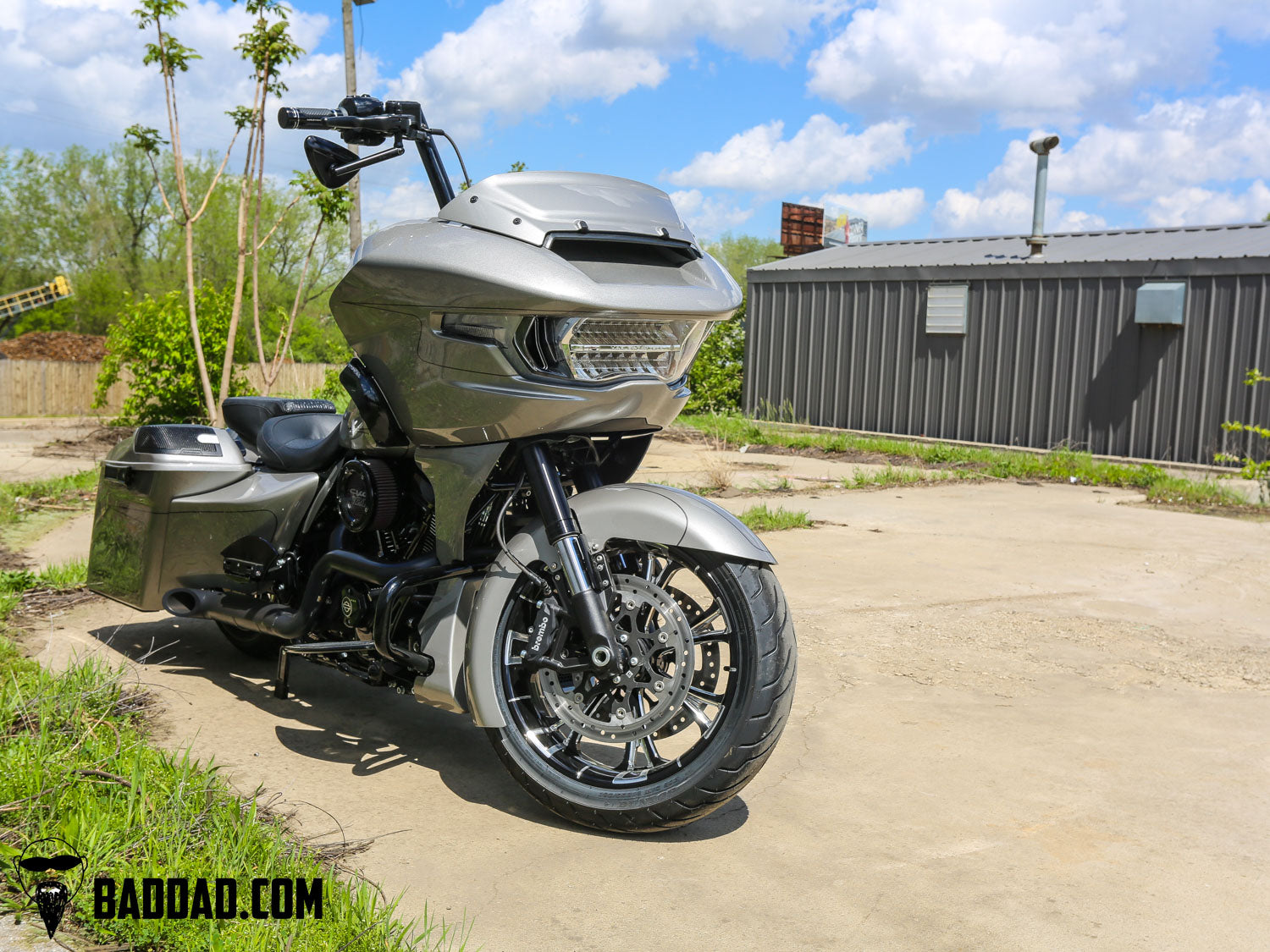 Injected Stretched Saddlebags for 2014+