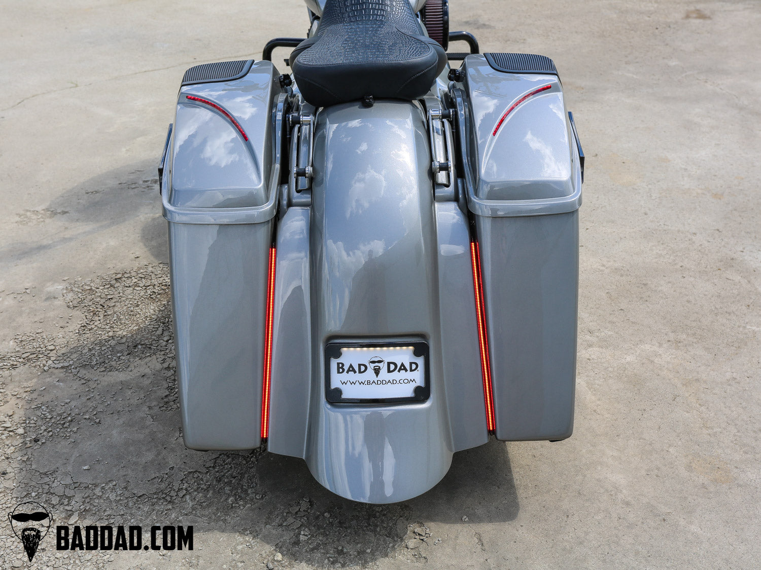 Injected Stretched Saddlebags for 2014