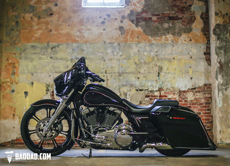 Audio Stretched Saddlebags for 2014+