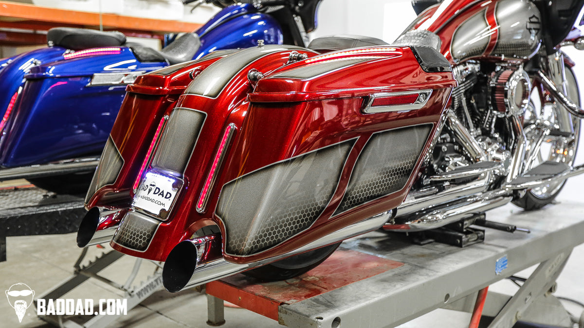 Race Series Stretched Saddlebags for 2014+