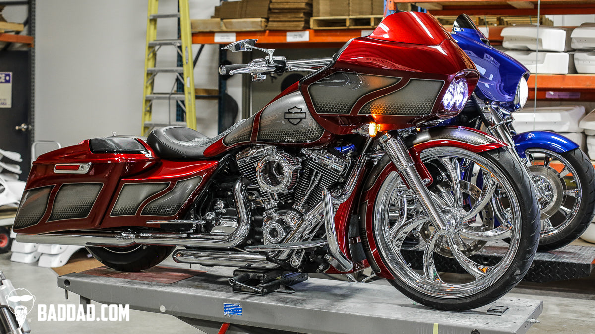 Race Series Stretched Saddlebags for 2014+