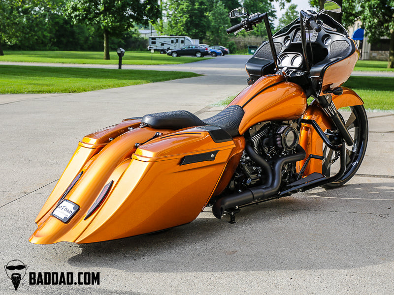 Road Glide stretched saddlebags