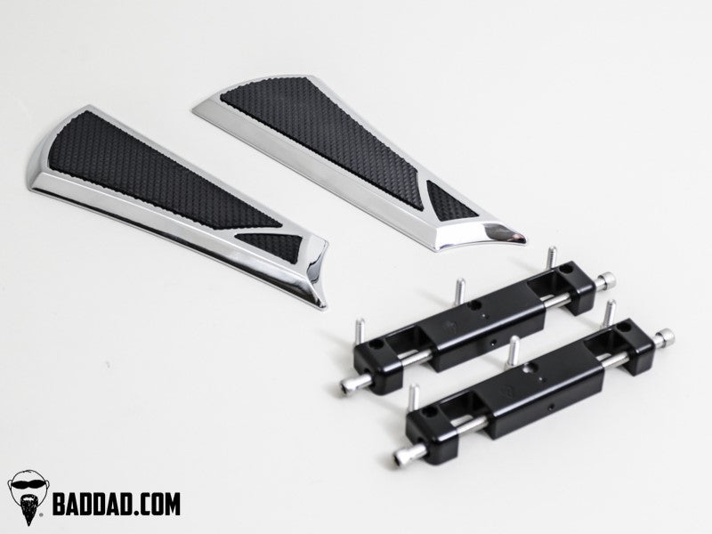 Floorboard Kit: Street Boards with Passenger Boards