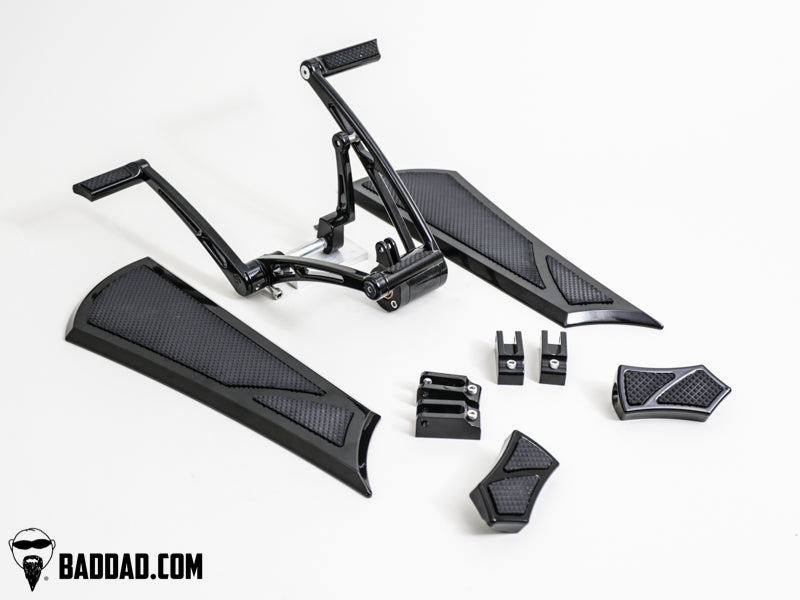 Forward Controls with Heel-Toe & Street Series Floorboards Kit