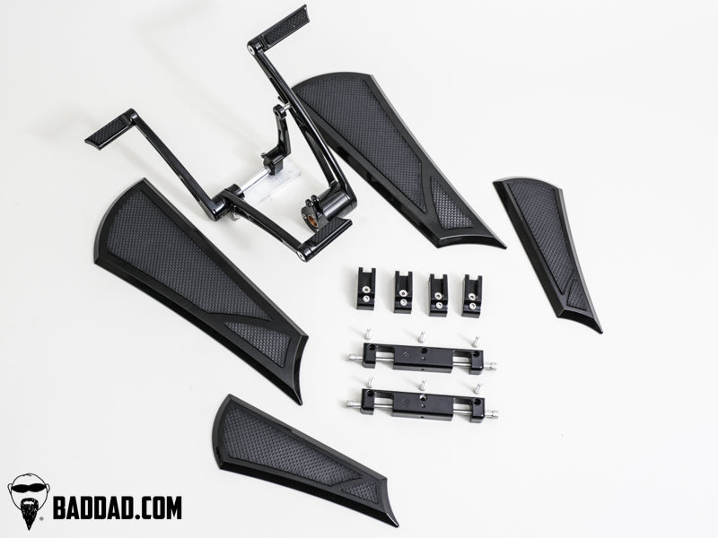 Forward Controls with Heel-Toe & Street Series Floorboards Kit