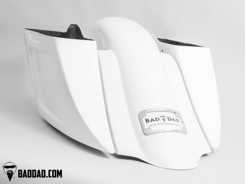 Street Series Stretched Saddlebags with Bodyline 2014+