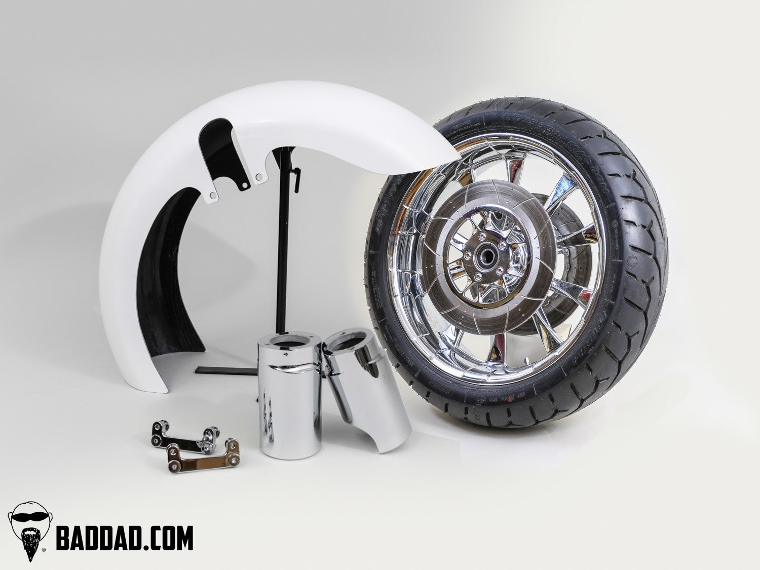 18" 180mm Wide Tire With Wheel & FREE Paint