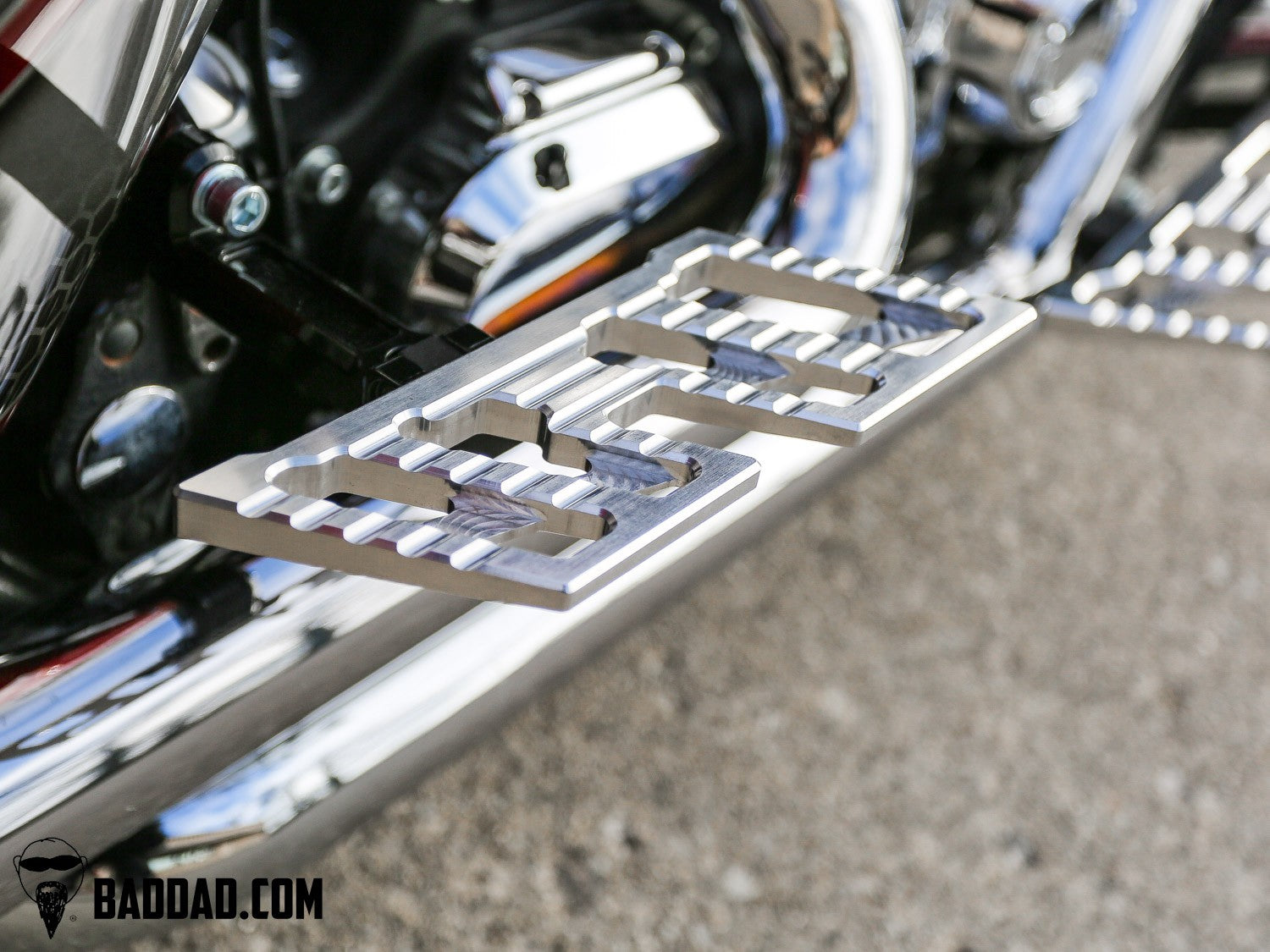 Road Glide custom floorboards