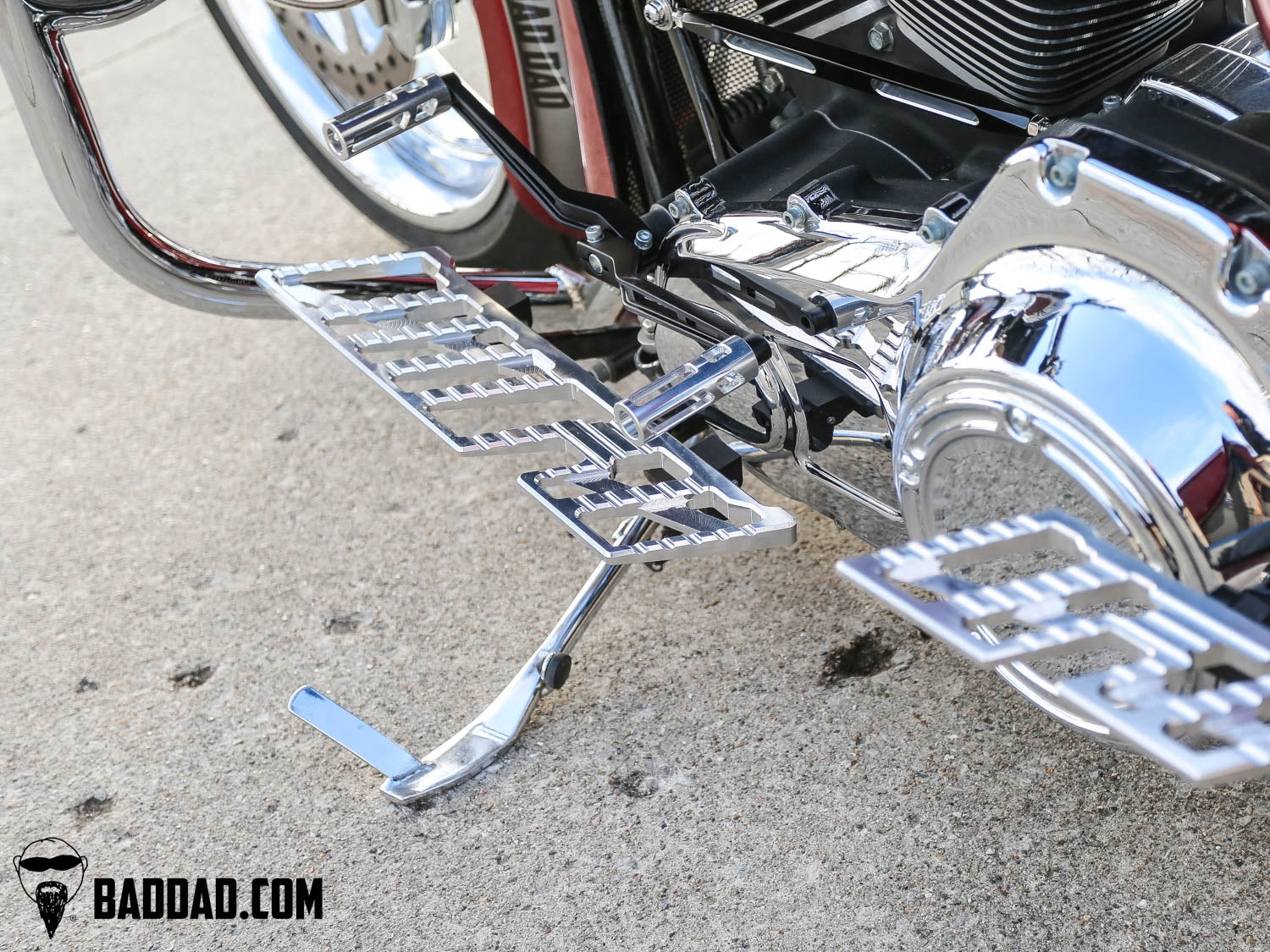 Custom bagger floorboards